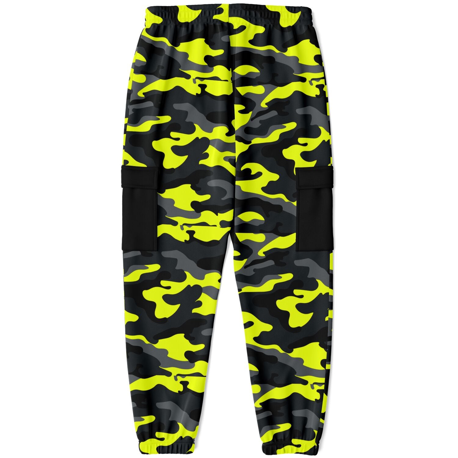 Yellow 2025 camo joggers