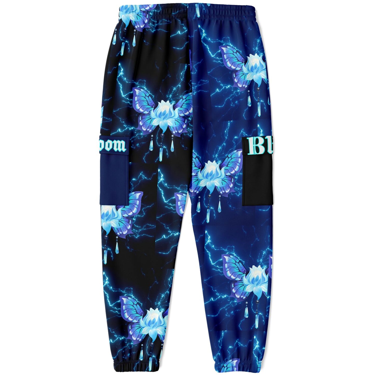 Blue Bloom Sweatpants (A)
