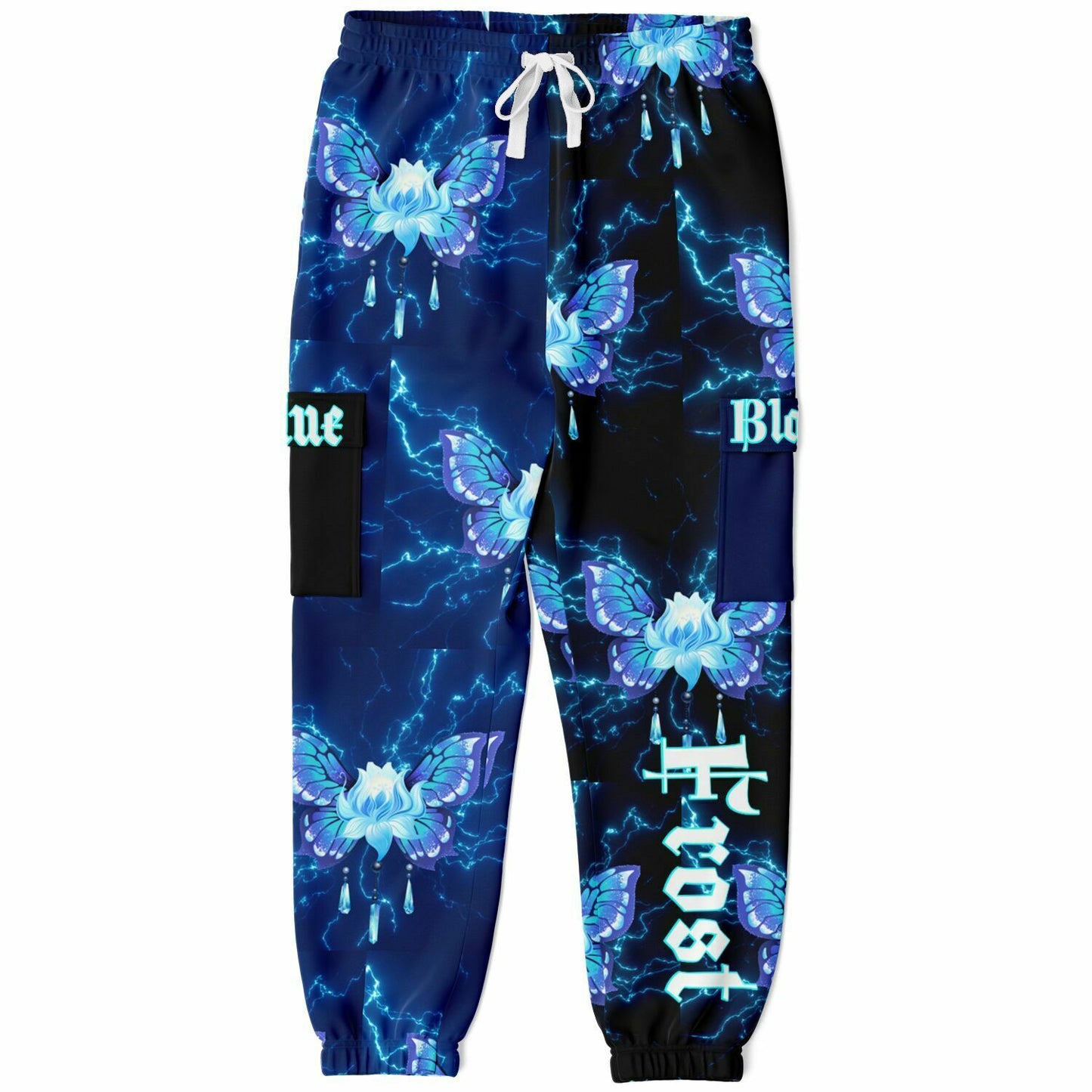 Blue Bloom Sweatpants (A)