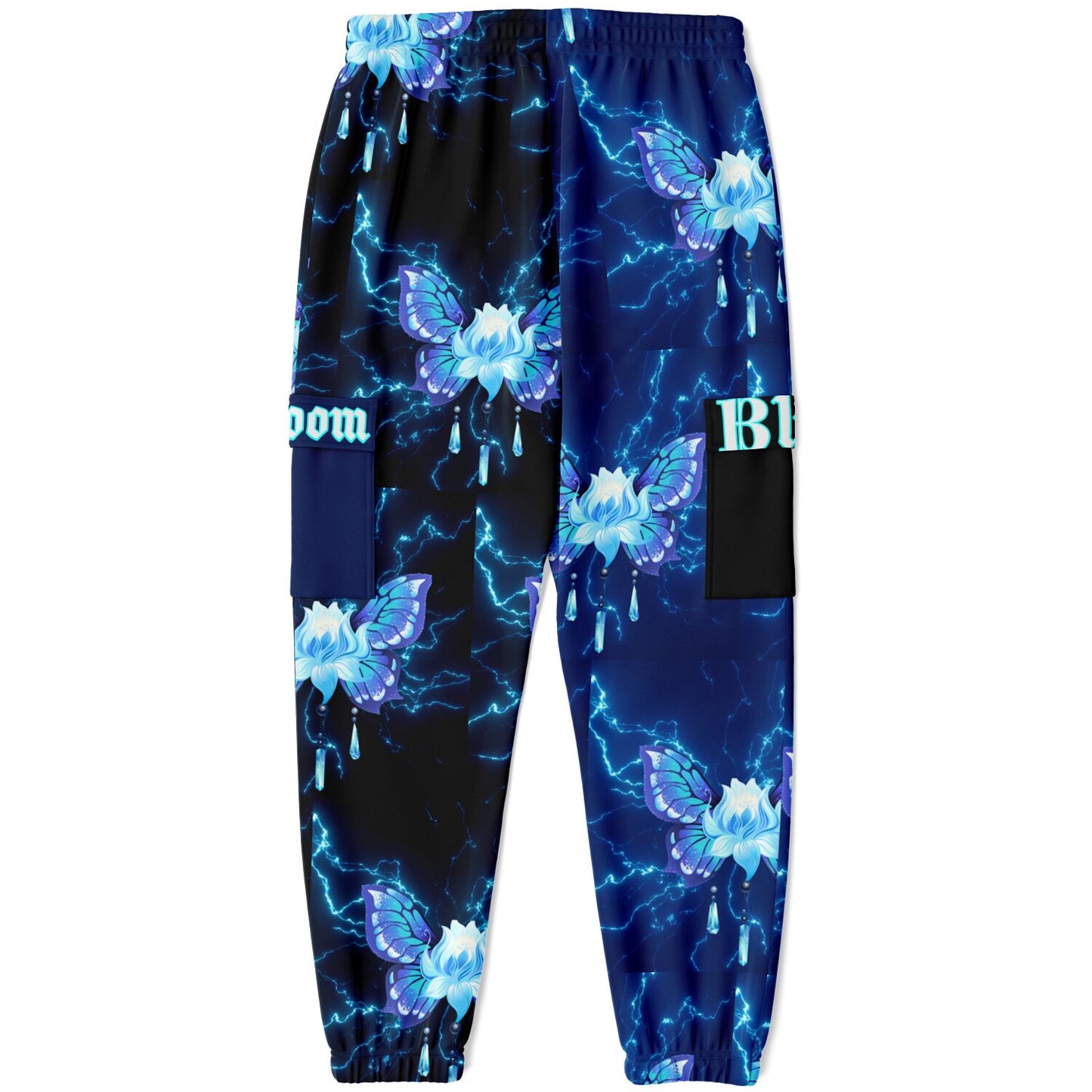 Blue Bloom Sweatpants